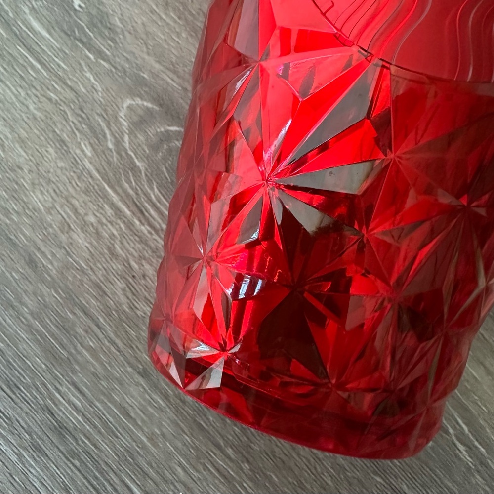 Starbucks 2021 Red Jeweled Holiday Tumbler 16 oz - Picture 3 of 6